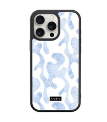 ArtsEvo VitaGuard Series Case, Advanced Printing Technology, 360° All-Round Protection with Unmatched Shockproof Defense, Abstract Blue