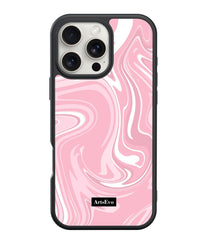 ArtsEvo VitaGuard Series Case, Advanced Printing Technology, 360° All-Round Protection with Unmatched Shockproof Defense, 500+ Designer - Babypink Marble
