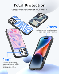 ArtsEvo VitaGuard Series Case, Advanced Printing Technology,  360° All-Round Protection with Unmatched Shockproof Defense, 500+ Designer - Butterfly