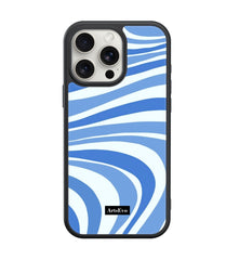 ArtsEvo VitaGuard Series Case, Advanced Printing Technology, 360° All-Round Protection with Unmatched Shockproof Defense, 500+ Designer - Blue Stripe