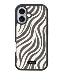 ArtsEvo VitaGuard Series Case, Advanced Printing Technology, 360° All-Round Protection with Unmatched Shockproof Defense, 500+ Designer - Black Stripe