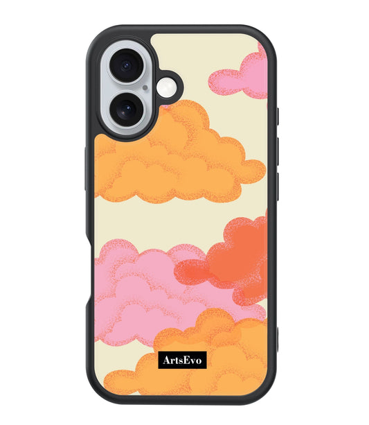 ArtsEvo VitaGuard Series Case, Advanced Printing Technology,360° All-Round Protection with Unmatched Shockproof Defense, 500+ Designer - Cloud