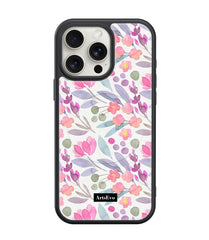 ArtsEvo VitaGuard Series Case, Compatible with MagSafe, Advanced Printing Technology, 360° All-Round Protection with Unmatched Shockproof Defense - Cute Floral