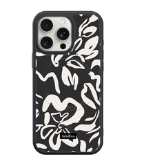 ArtsEvo VitaGuard Series Case, Compatible with MagSafe, Advanced Printing Technology, 360° All-Round Protection with Unmatched Shockproof Defense - Dark Floral